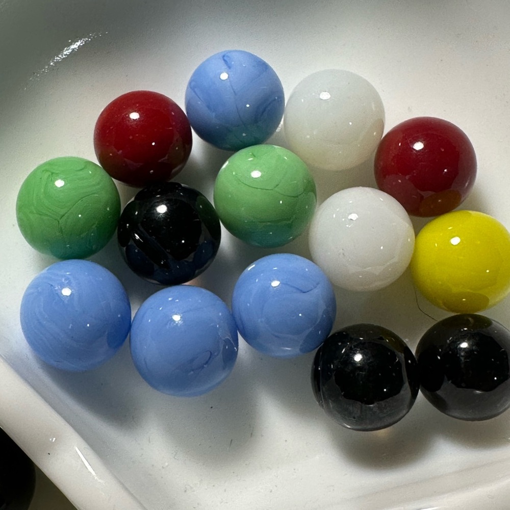 Multicolor Glass Marbles Set - Picture 2 of 5